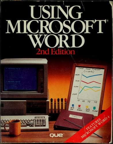 Tapa de Using Microsoft Word
