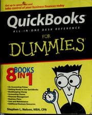 Tapa de QuickBooks all-in-one desk reference for dummies
