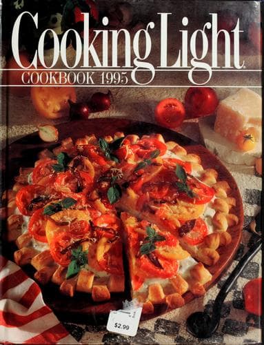 Tapa de Cooking light cookbook 1995