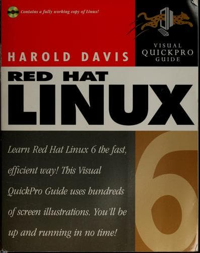 Tapa de Red Hat Linux 6