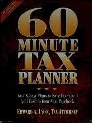 Tapa de 60 minute tax planner
