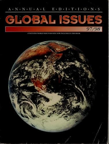 Tapa de Global issues 97/98