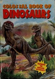 Tapa de Colossal book of dinosaurs