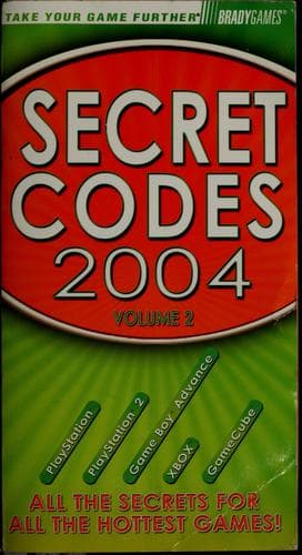 Tapa de Secret codes 2004
