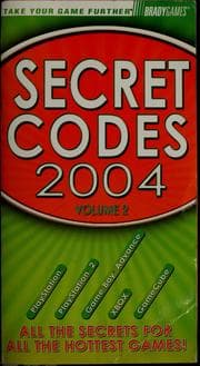 Tapa de Secret codes 2004