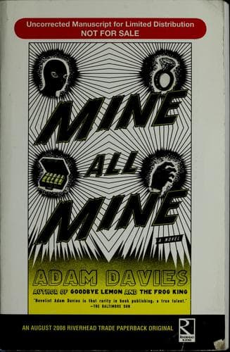 Tapa de Mine all mine