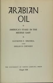 Tapa de Arabian oil