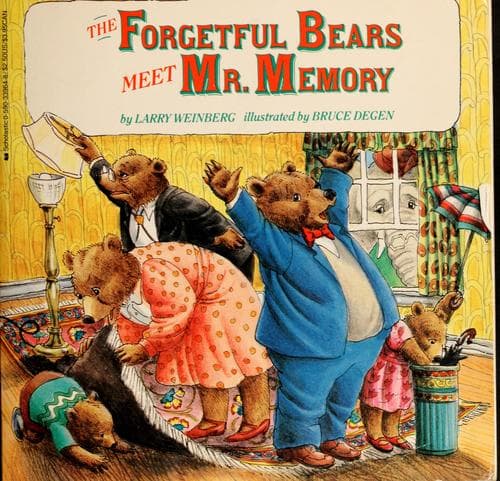 Tapa de The Forgetful bears meet Mr. Memory