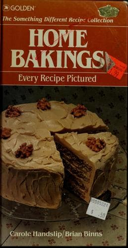 Tapa de Home bakings