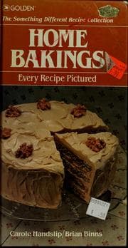 Tapa de Home bakings