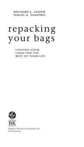 Tapa de Repacking your bags