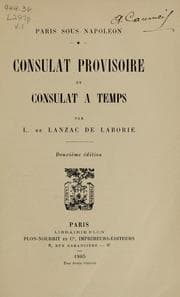 Tapa de Paris sous Napoléon