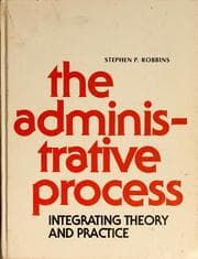 Tapa de The administrative process