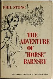 Tapa de The adventure of "Horse" Barnsby