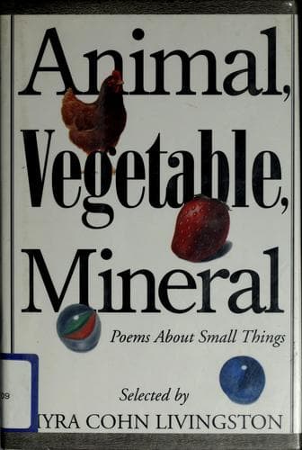 Tapa de Animal, vegetable, mineral