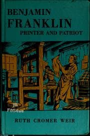 Tapa de Benjamin Franklin, Printer and Patriot