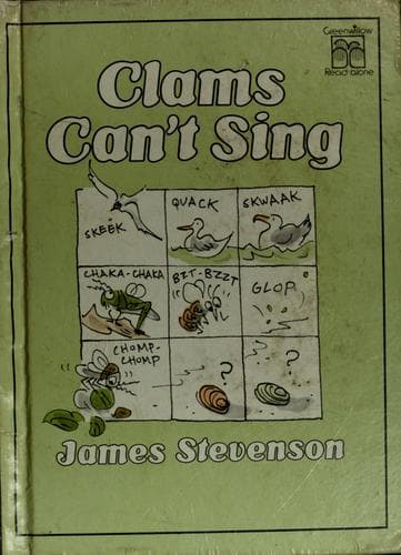 Tapa de Clams can't sing