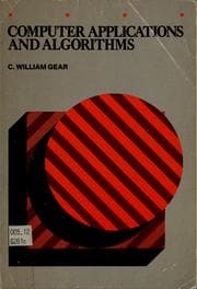 Tapa de Computer applications and algorithms
