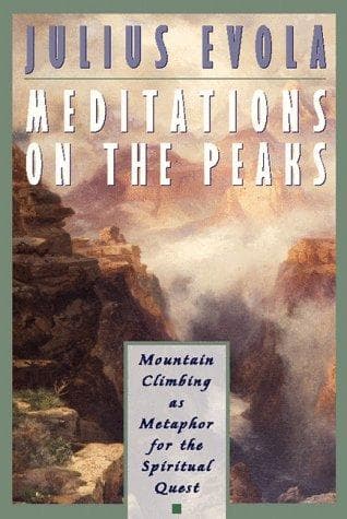 Tapa de Meditations on the Peaks