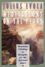 Tapa de Meditations on the Peaks