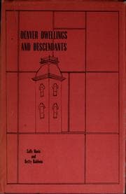 Tapa de Denver dwellings and descendants