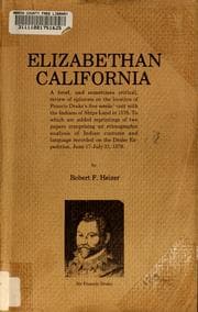 Tapa de Elizabethan California