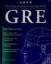 Tapa de Everything you need to score high on the GRE