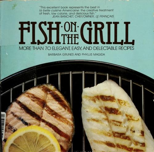 Tapa de Fish on the grill