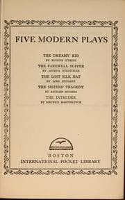 Tapa de Five modern plays