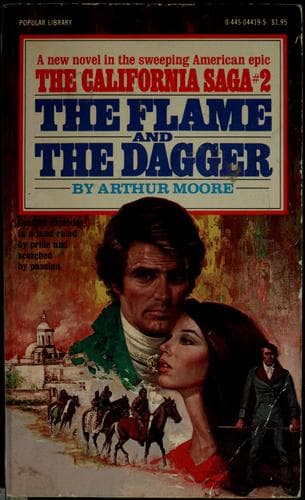 Tapa de The flame and the dagger
