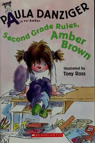 Tapa de Second grade rules, Amber Brown