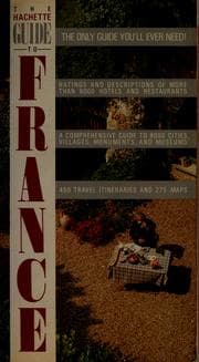 Tapa de Hachette Gd to France