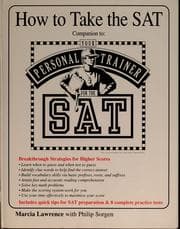 Tapa de How to take the SAT, Scholastic aptitude test