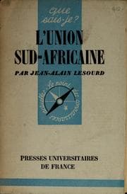 Tapa de L' Union sud-africaine