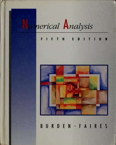 Tapa de Numerical analysis