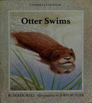 Tapa de Otter swims