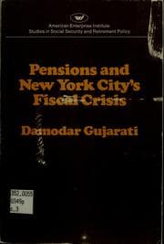 Tapa de Pensions and New York City's fiscal crisis