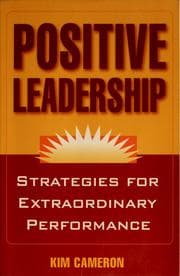 Tapa de Positive leadership