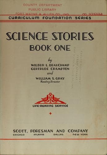 Tapa de Science stories