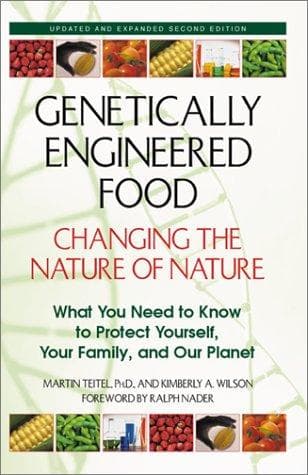 Tapa de Genetically engineered food