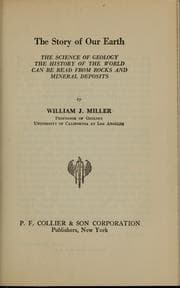 Tapa de The story of our earth,  the science of geology
