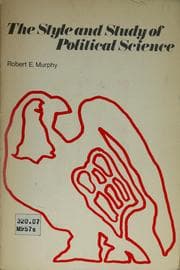 Tapa de The style and study of political science