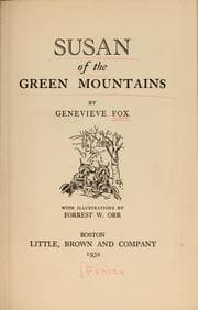 Tapa de Susan of the Green mountains