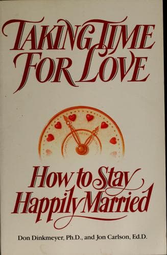 Tapa de Taking time for love