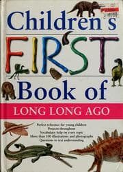 Tapa de Children's first book of long long ago