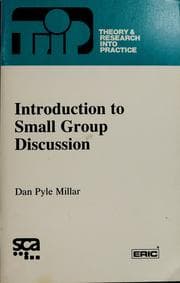 Tapa de Introduction to small group discussion
