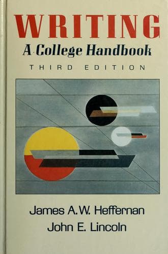 Tapa de Writing, a college handbook