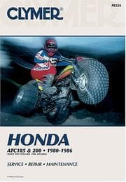 Tapa de Honda ATC185 & 200 singles, 1980-1984