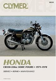 Tapa de Honda Cb350-550Cc Sohc Fours, 1971-1978