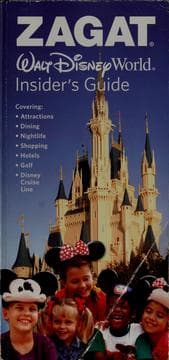 Tapa de Zagat Walt Disney World insider's guide